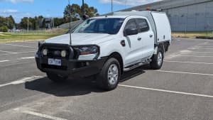 2018 FORD RANGER XL 3.2 (4x4) 6 SP AUTOMATIC CREW C/CHAS, 5 seats PX M