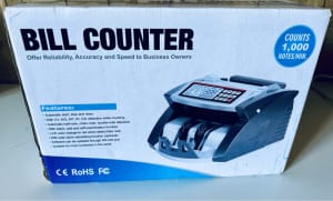 Billet counter machine brand new