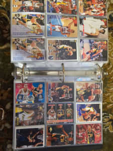 NBA 1990s trading cards, Reggie Miller, Hakeem, Mark Price Folder full