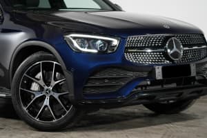 2020 Mercedes-Benz GLC C253 MY20.5 300 4Matic Blue 9 Speed Automatic G-Tronic Coupe
