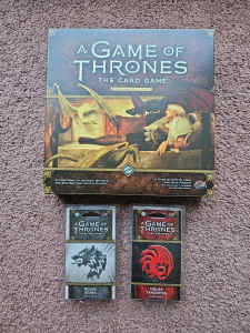 Game of Thrones Card Game Second Edition & Sealed Intro Decks