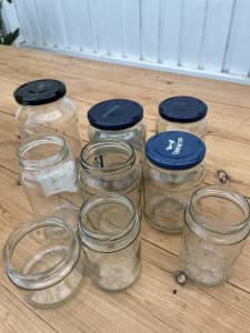 FREE assorted jars (Glebe pick up)