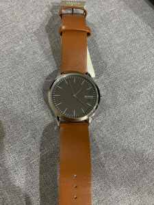 SKAGEN WATCH LEATHER STRAP BRAND NEW WITH TAGS