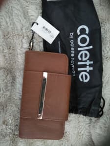BRAND NEW Womens Colette Hayman Tan Wallet WITH TAGS
