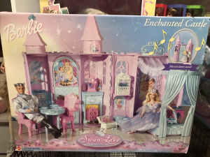 2003 swan lake barbie enchanted castle