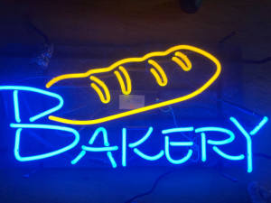 Bakery - genuine neon sign