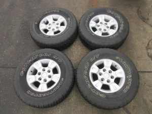 6x139.7 Ford Ranger Mazda BT50 15 Inch Rims Great 265/70/15 Tyre