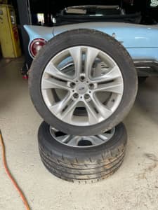 FORD FALCON FG XR6 MK1 17 ALLOY WHEELS, (SUIT SPARE OR REPLACEMENT)