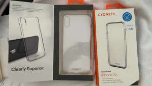 Iphone XR - CYGNETT AeroShield - CLEAR - NEW! Price for 2