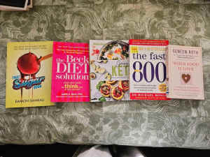 Assorted diet books