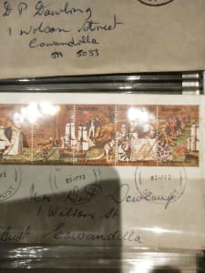 Stamp Collectors. Many old first day covers. Sale. Don ******8167