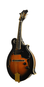Caraya MA008EQVSHCF-Style Solid Top Electric-Mandolin, Vintage Sunburn