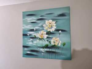 Nice green flowers picture 60x60
