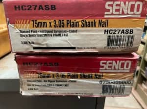 Roofing Nails - 75mm Galv for Nail Gun (2 Boxes x 3000)