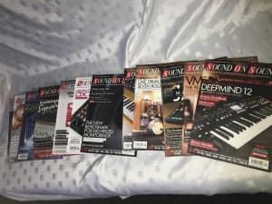 Sound On Sound magazines - 2016 issues