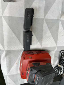 Hilti 12v Batteries and charger 
