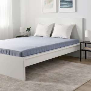 IKEA Sprung mattress, extra firm/light blue, single