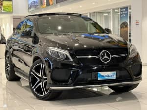 2017 Mercedes-Benz GLE-Class C292 807MY GLE43 AMG Coupe 9G-Tronic 4MATIC Black 9 Speed