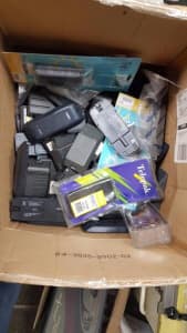 Box of Miscellaneous Phone Batteries