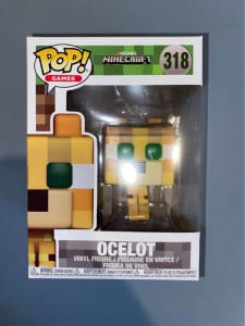 FUNKO POP! Games: Minecraft - OCELOT (318) Collectible Figure