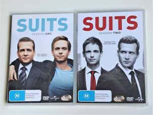 Suits DVDs Season 1 and 2