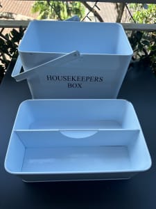 Housekeepers Box with insert