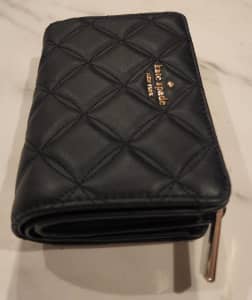 KATE SPADE Smooth Quilted Leather Wallet
