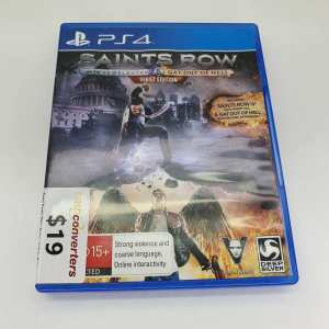 Saints Row IV & Gat out of hell - PS4 (234568)