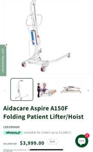 A150F Folding Lifter