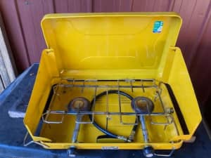 2 burner portable gas stove. Pick up Knoxfield.