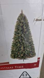 Christmas Tree Green Pine Artificial 225cm tall