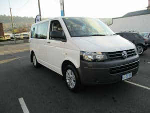 2011 Volkswagen Transporter T5 MY11 Low Roof DSG White 7 Speed Sports Automatic Dual Clutch Van