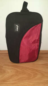 Asics Boot Bag Black and Red