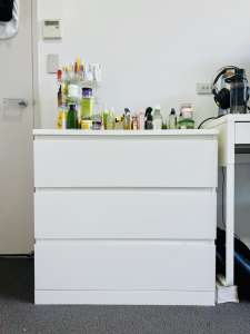 Ikea Tallboy Chest of 3 drawers storage shelf