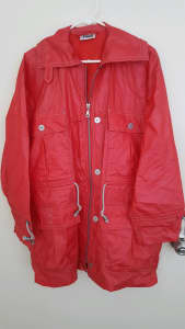 Unisex Oversized Red Jacket