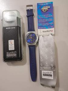 VINTAGE MENS OLYMPIC GAMES SYDNEY 2000 SWATCH WATCH
