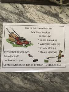 Cairns northern beaches machines services