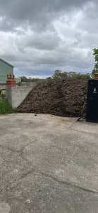 Free composted horse manure