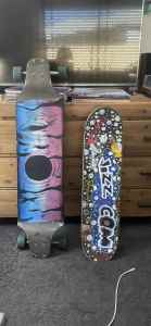 selling my skate board and longboard
