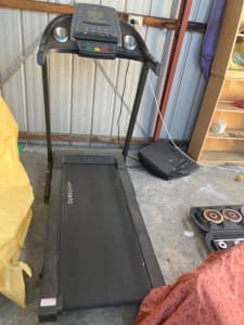 Home gym with tread mill