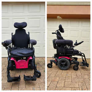 Pink Quickie Wheelchair
