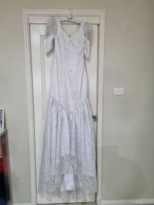 Vintage Fishtail Wedding Dress
