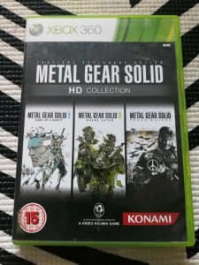 Metal gear solid hd collection for Xbox One or x box 360