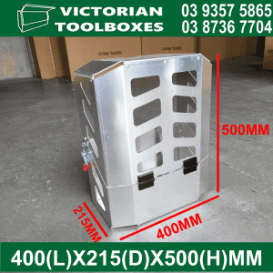 400Lx215Dx500H mm Campber Caravan Ute Heavy duty Jerry can holder