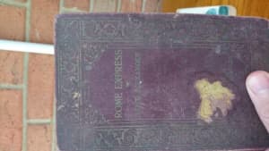 rome express - ruth alexander the readers library- rare antique