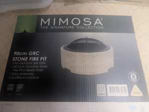 Mimosa -The Signature Collection - Stone Fire Pit (BNIB)