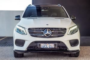 2016 Mercedes-Benz GLE-Class W166 807MY GLE350 d 9G-Tronic 4MATIC White 9 Speed Sports Automatic