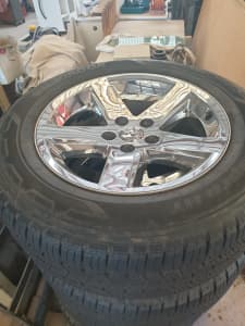20 dodge ram rims and tyres x4