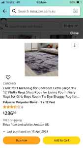 Wanted: Rug very large brand new 