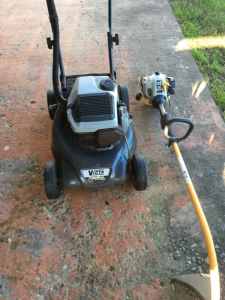 Mower and whipper snipper